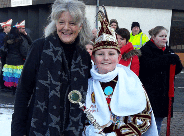 Kaller Integrationskurs beim Karneval Kaller Integrationskurs beim Karneval