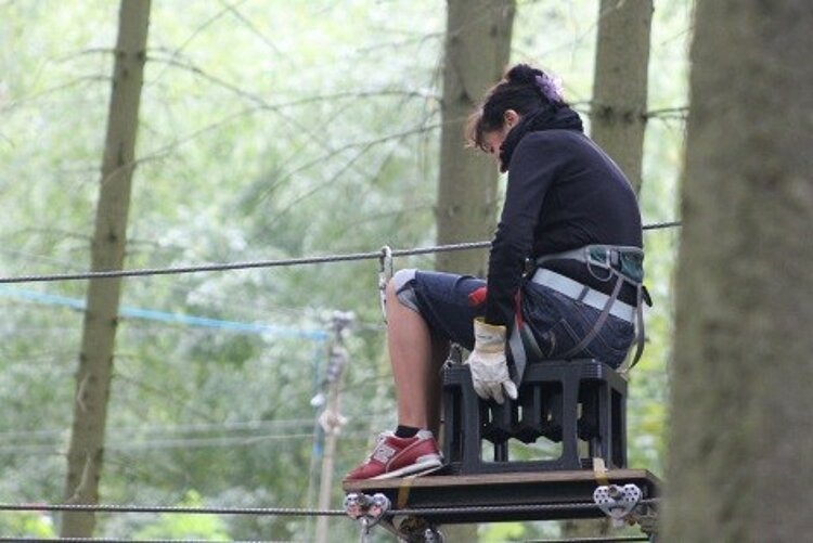 Fit-Projekttag der Teilnehmer von "Schritt für Schritt"