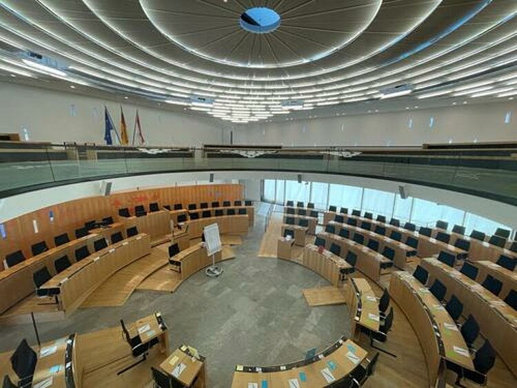 Exkursion in den Hessischen Landtag