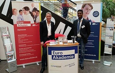 Die Euro-Schulen Hannover und die Euro Akademie Hannover präsentieren sich vor Ort Die Euro-Schulen Hannover und die Euro Akademie Hannover präsentieren sich vor Ort