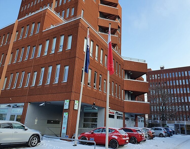 Euro-Schulen Berlin im Schneekleid