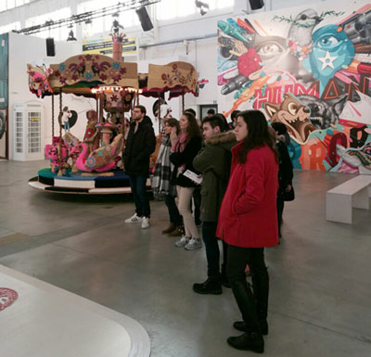 Ausstellungsbesuch mit MobiPro-Teilnehmern zum Jahresabschluss Ausstellungsbesuch mit MobiPro-Teilnehmern zum Jahresabschluss