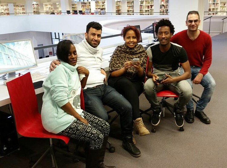 Exkursion in die Stadt- und Landesbibliothek Potsdam 