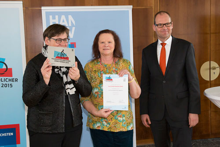 Fahrradfreundlicher Arbeitgeber 2015 Fahrradfreundlicher Arbeitgeber 2015