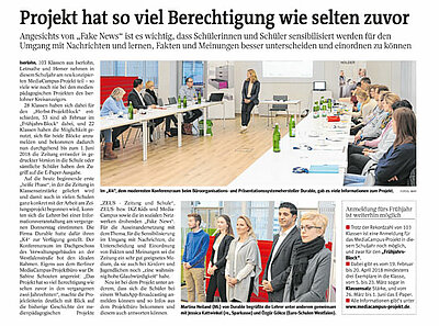 Startschuss für das MediaCampus-Projekt