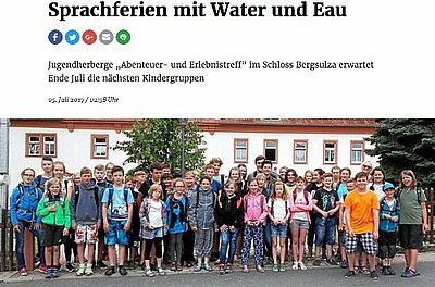 Englische und französische Sprachferien Englische und französische Sprachferien