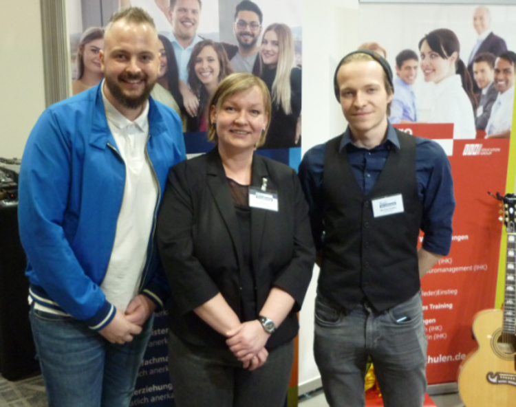 Im "Sofa Talk" auf der Messe Im "Sofa Talk" auf der Messe