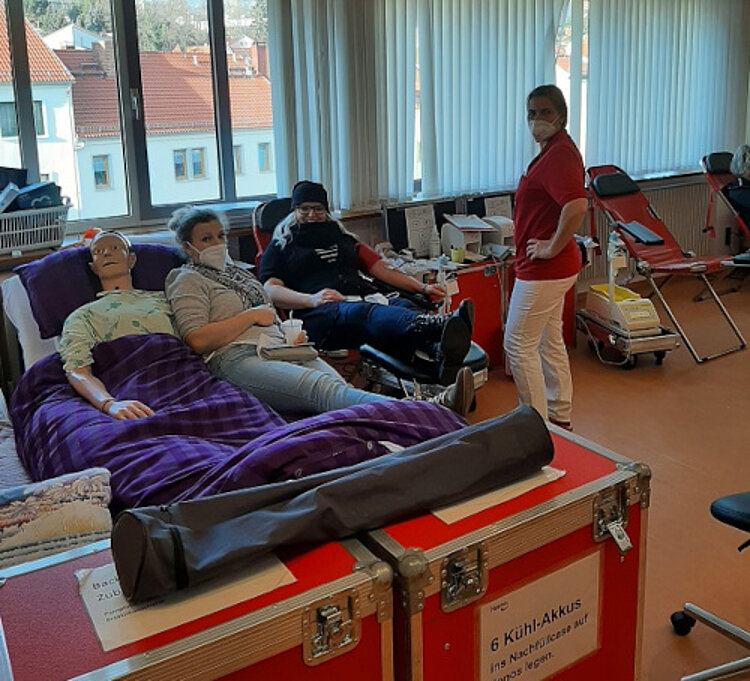 Blutspendeaktion gelungen Blutspendeaktion gelungen