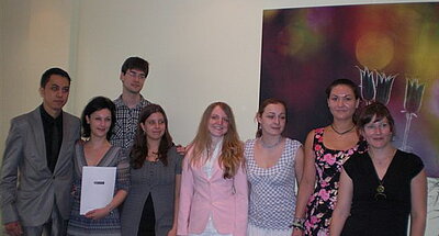 Abschlussfeier der ESA-Akademie Mainz am 12. August 2011.-1