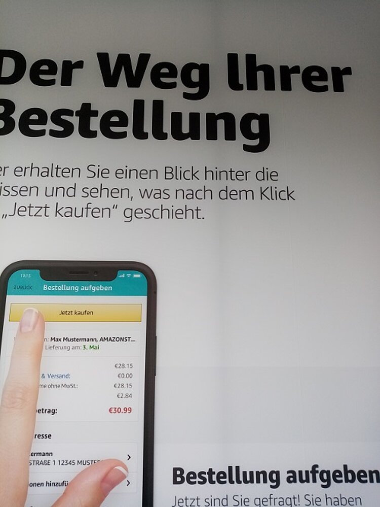 Auf nach Leipzig zu Amazon