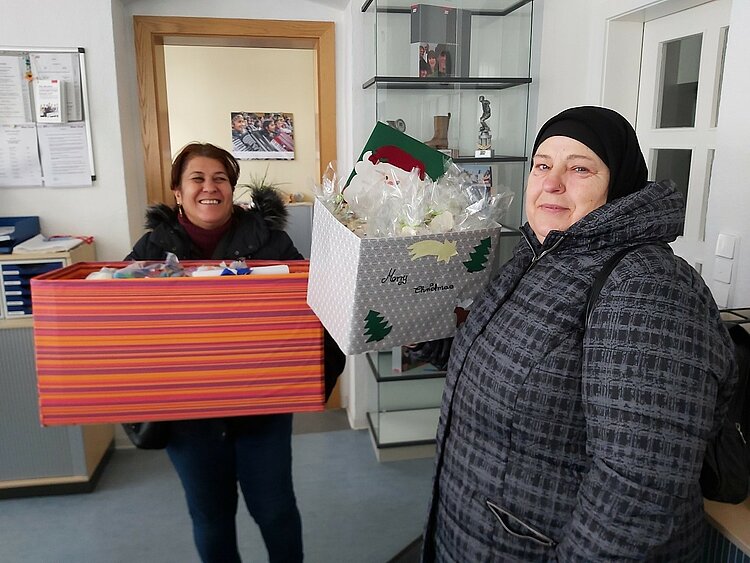 Die AGH Hauswirtschaft war als „Nikolaus“ unterwegs