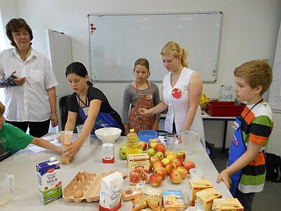 Projekttag „Der Apfel“ am 14 . Juni 2012