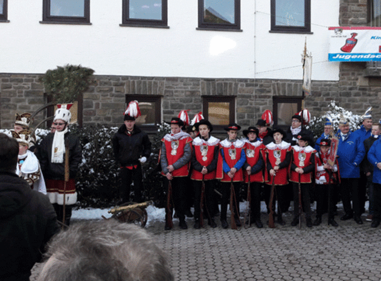 Kaller Integrationskurs beim Karneval Kaller Integrationskurs beim Karneval