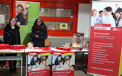 WAM – Euro-Schulen Bad Kreuznach auf der Wörrstädter Ausbildungsmesse WAM – Euro-Schulen Bad Kreuznach auf der Wörrstädter Ausbildungsmesse