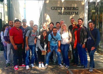 Integrationskurs besucht Gutenberg-Museum Integrationskurs besucht Gutenberg-Museum