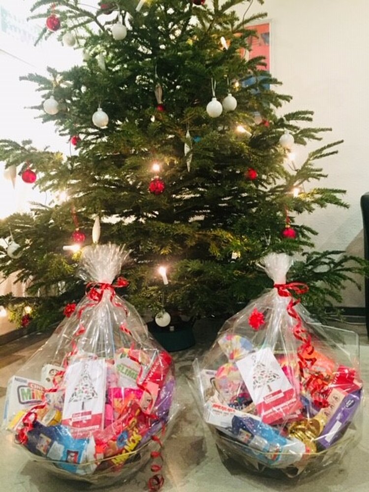 Präsentkorb für die Tombola Präsentkorb für die Tombola
