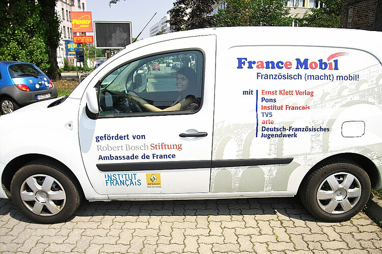 “FranceMobil” zu Gast an den Euro-Schulen “FranceMobil” zu Gast an den Euro-Schulen
