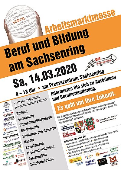 Arbeitsmarktmesse am Sachsenring Arbeitsmarktmesse am Sachsenring