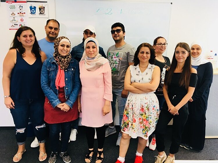 Mit dem Sommer startet der neue B2-Kurs