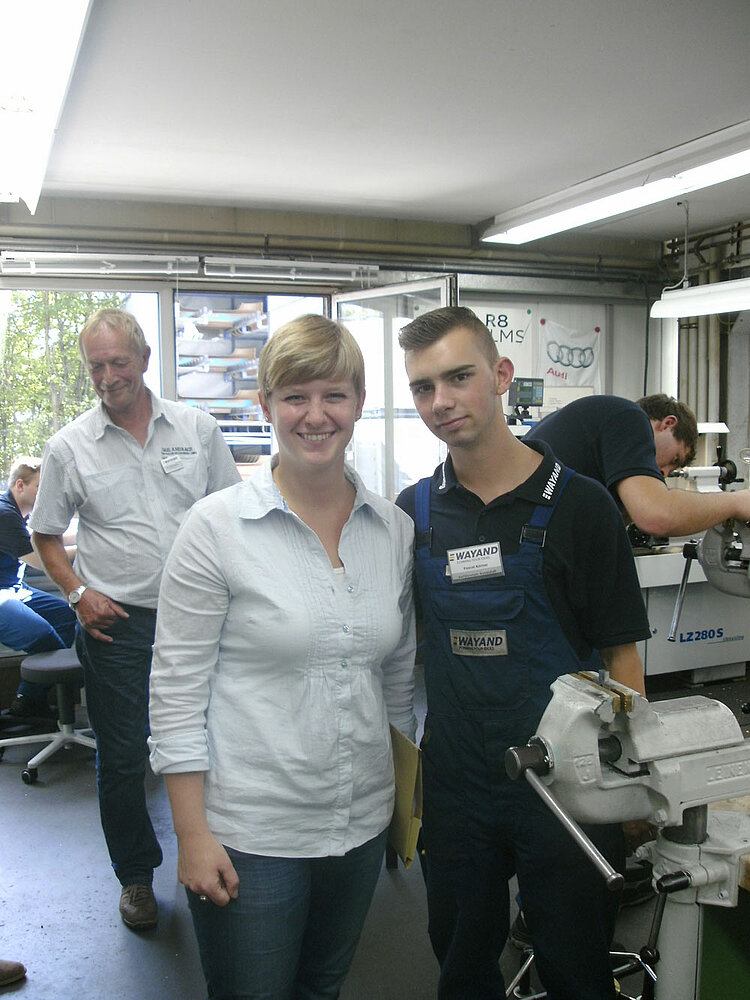 Am Tag der Ausbildung wertvolle Kontakte geknüpft Am Tag der Ausbildung wertvolle Kontakte geknüpft