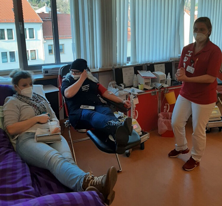 Blutspendeaktion gelungen Blutspendeaktion gelungen