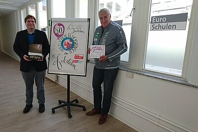 Euro-Schulen gratulieren Kooperationspartner Turbine Potsdam zum 50. Jubiläum