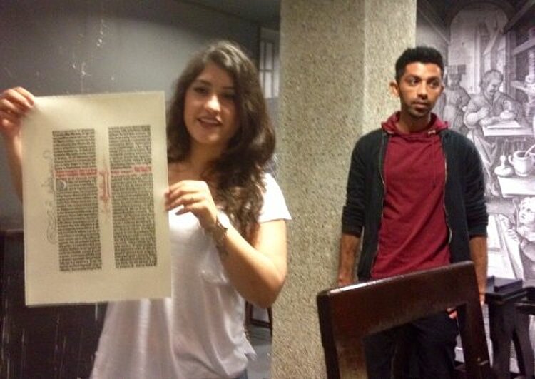 Integrationskurs besucht Gutenberg-Museum Integrationskurs besucht Gutenberg-Museum