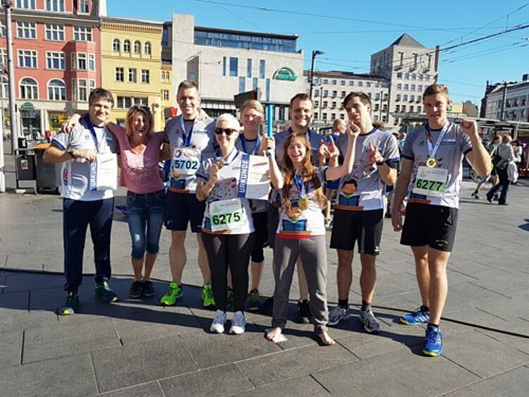 Erfolgreiche Teilnahme am 16. Mitteldeutschen Marathon Erfolgreiche Teilnahme am 16. Mitteldeutschen Marathon