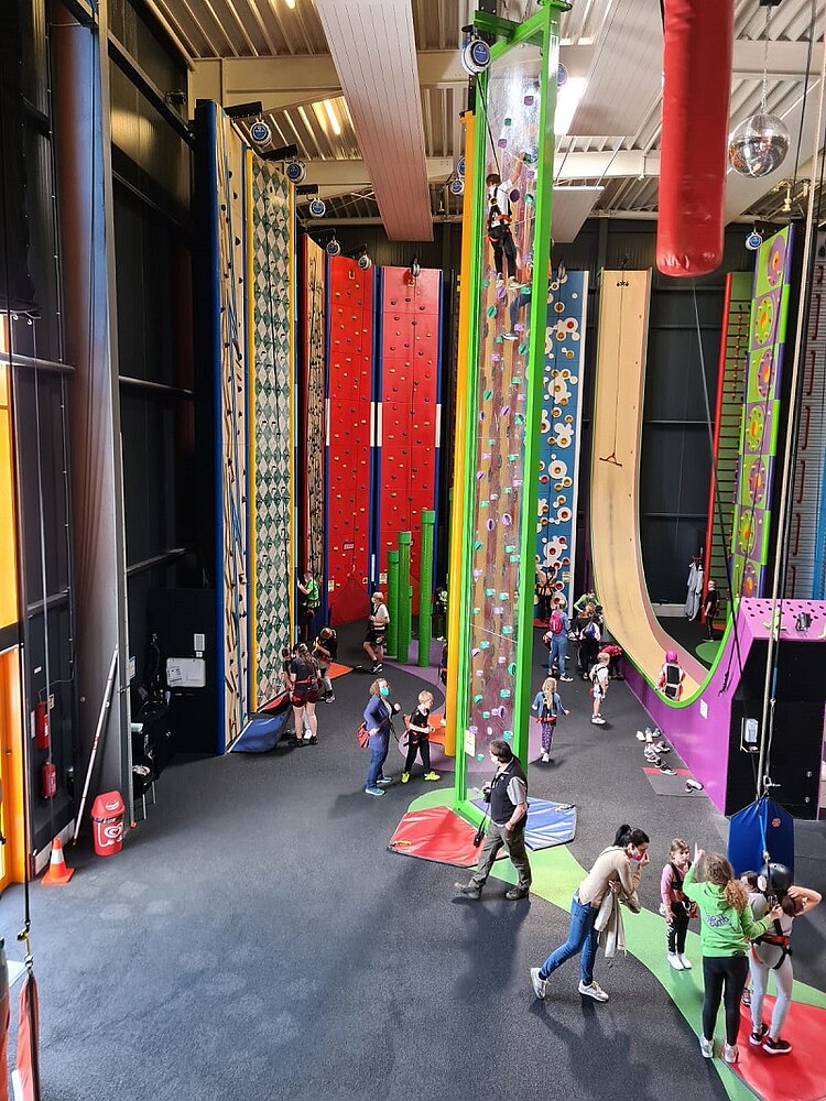Exkursion zur Kletterhalle Exkursion zur Kletterhalle