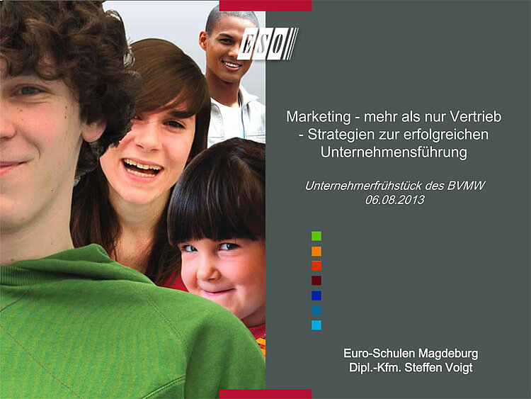 Euro-Schulen Magdeburg Ausrichter des Unternehmerfrühstücks des BVMW