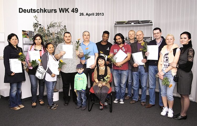 Wege zur Integration: Erfolgreicher Abschluss von Deutschkurs WK49 Wege zur Integration: Erfolgreicher Abschluss von Deutschkurs WK49