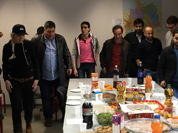 Verabschiedung der ersten KompAS-Kurse in Leverkusen Verabschiedung der ersten KompAS-Kurse in Leverkusen