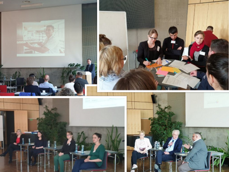 Netzwerktreffen des Modellprojektes „Arbeitsmarktmentoren für Geflüchtete“ in Dresden Netzwerktreffen des Modellprojektes „Arbeitsmarktmentoren für Geflüchtete“ in Dresden