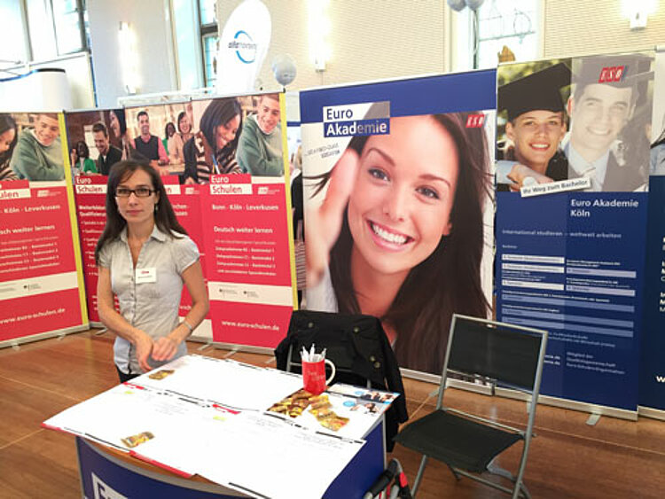 Euro-Schulen auf der Weiterbildungsmesse Köln Euro-Schulen auf der Weiterbildungsmesse Köln