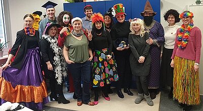 Fasching 2020 an unserem Standort in Dresden Fasching 2020 an unserem Standort in Dresden