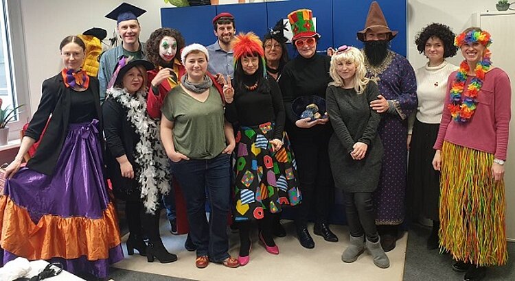 Fasching 2020 an unserem Standort in Dresden Fasching 2020 an unserem Standort in Dresden