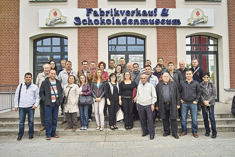 Erstes Treffen im Rahmen des Leonardo da Vinci-Partnerschaftsprojektes "Europe Job Bank" an den Euro-Schulen in Halle Erstes Treffen im Rahmen des Leonardo da Vinci-Partnerschaftsprojektes "Europe Job Bank" an den Euro-Schulen in Halle