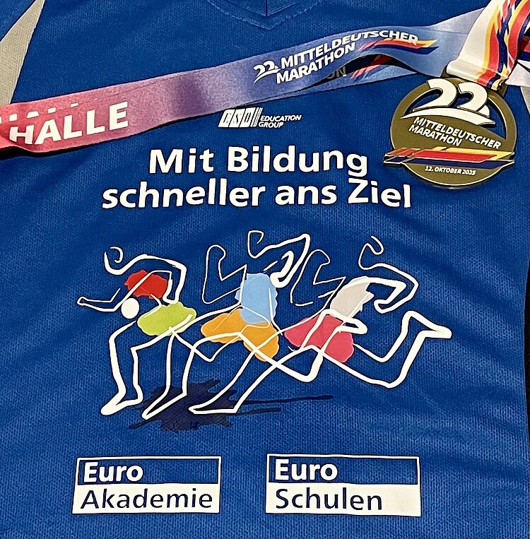 Heimspiel mit Teamgeist: Euro-Schulen Halle beim 22. Mitteldeutschen Marathon