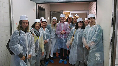 Betriebsbesichtigung im Rahmen des ESF-Projektes ACHAT 2013/14 Betriebsbesichtigung im Rahmen des ESF-Projektes ACHAT 2013/14