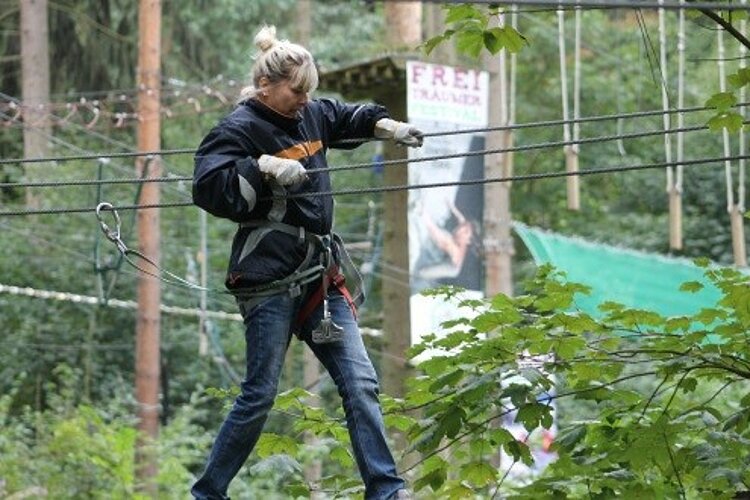 Fit-Projekttag der Teilnehmer von "Schritt für Schritt"