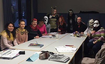 Integrationskurse feiern Karneval Integrationskurse feiern Karneval