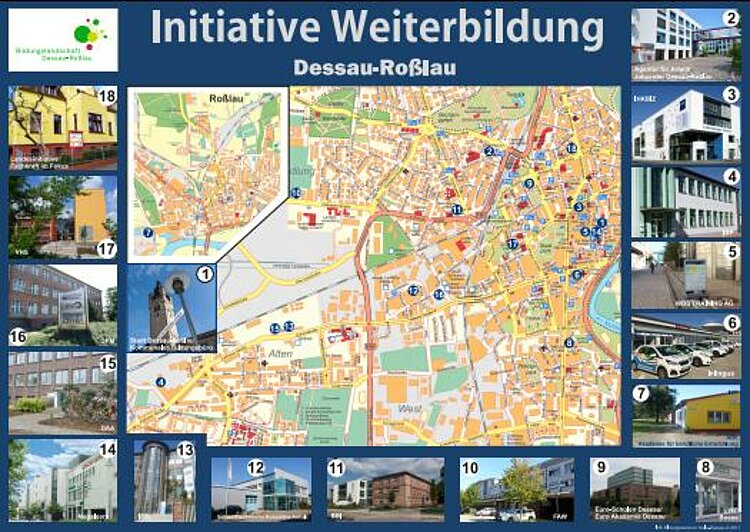 Aktueller Bildungsstadtplan Dessau-Roßlau Aktueller Bildungsstadtplan Dessau-Roßlau