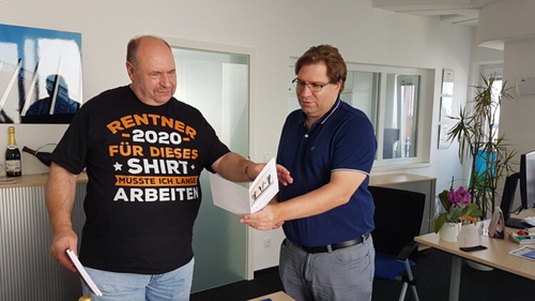 Schlossermeister Siegfried Meyer sagt Adieu Schlossermeister Siegfried Meyer sagt Adieu