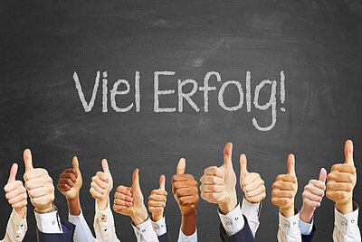 Viel Erfolg beim DTZ Viel Erfolg beim DTZ