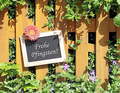 Frohe Pfingsten! Frohe Pfingsten!