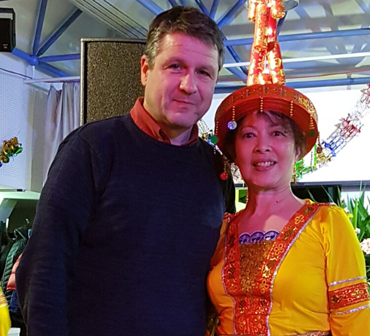 Buntes vietnamesisches Neujahrsfest Buntes vietnamesisches Neujahrsfest