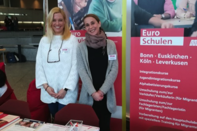 Euro-Schulen Leverkusen auf der Weiterbildungsbörse Euro-Schulen Leverkusen auf der Weiterbildungsbörse