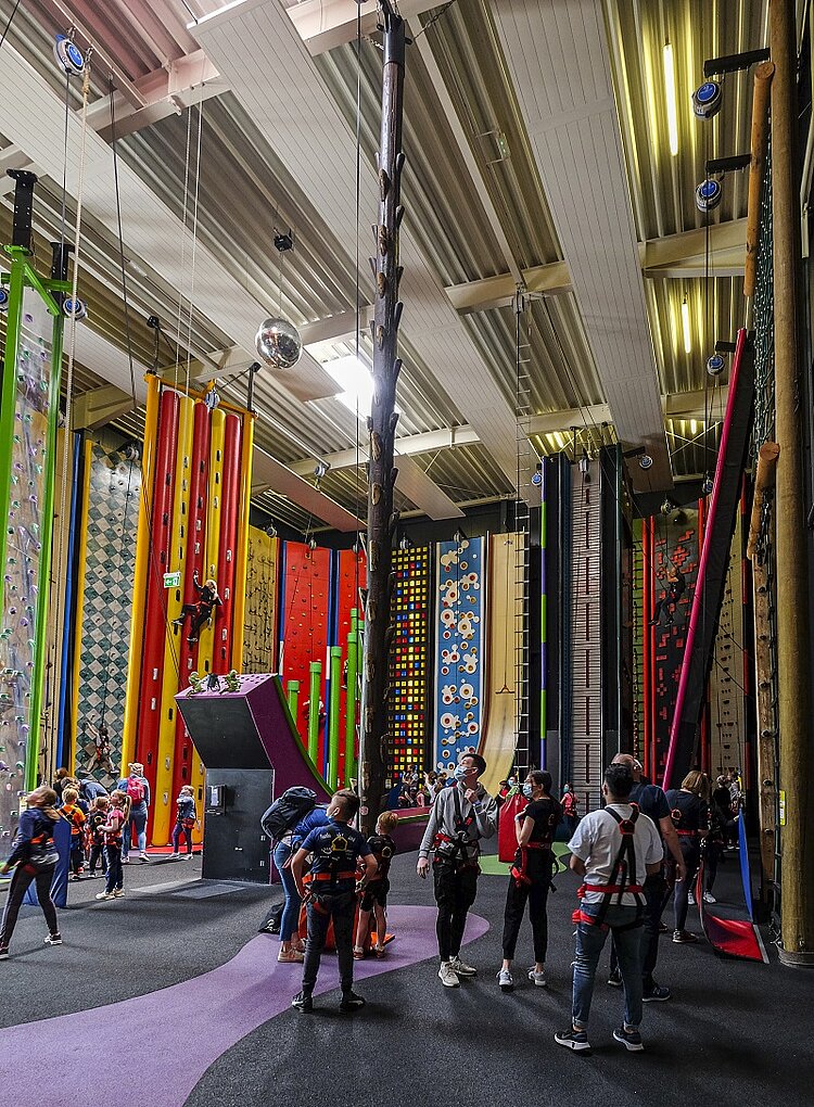 Exkursion zur Kletterhalle Exkursion zur Kletterhalle