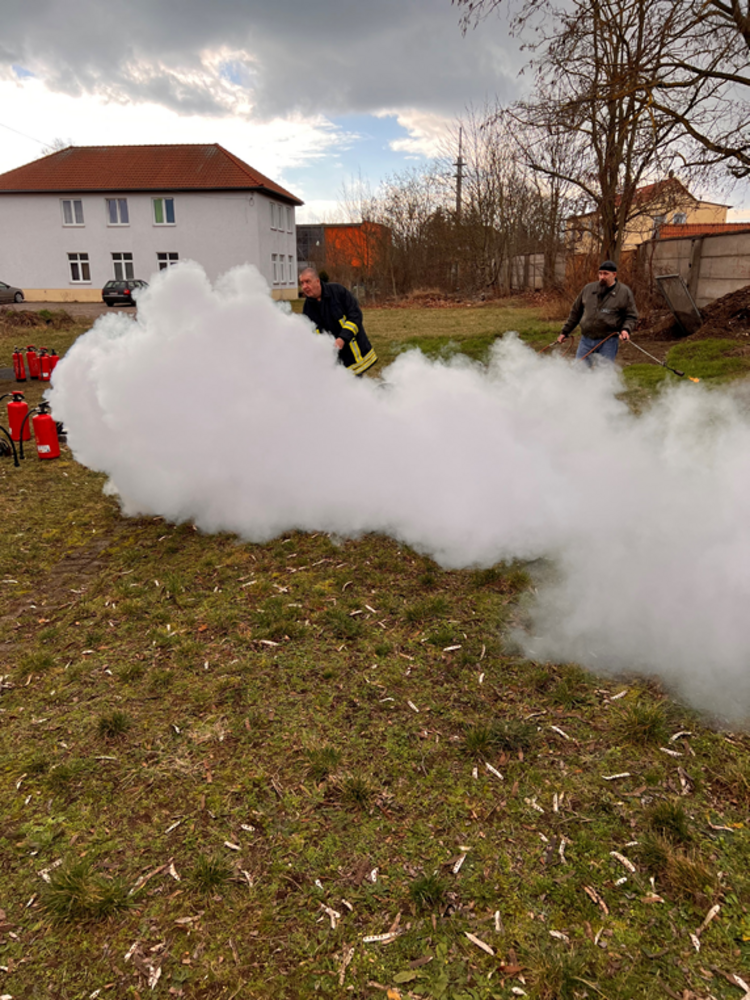 Schulung zum Brandschutz