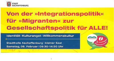 „Sprache als Ressource erkennen“: Integrationskonferenz in der Stadt Aschaffenburg-1